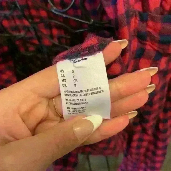 American eagle flannel size small - Picture 5 of 5